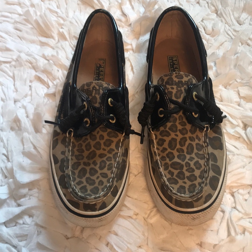 Patent and leopard sperry’s
